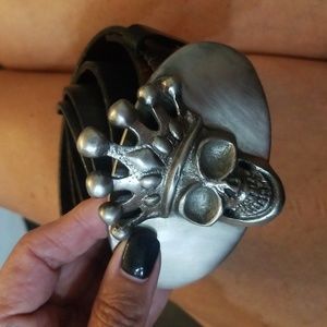 King Baby King Skull Black Belt and Buckle/ Chosen